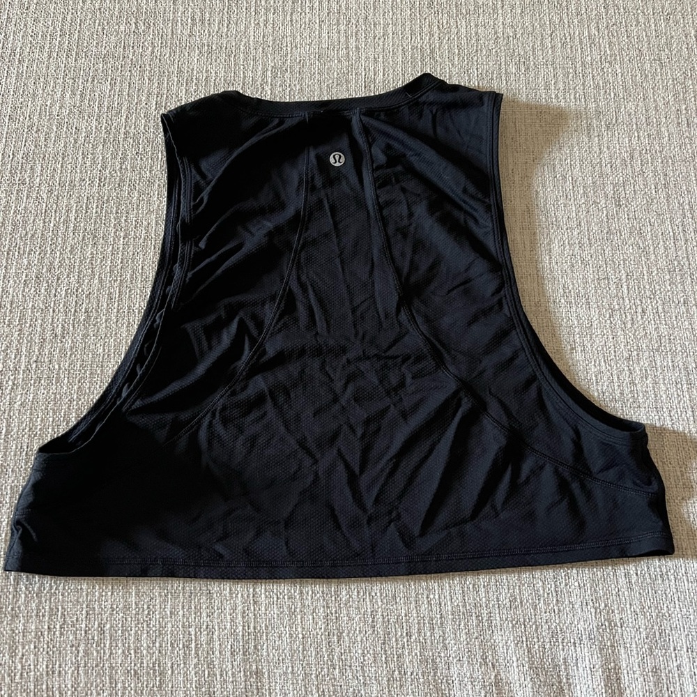 Lululemon Athletica Black Muscle Tee